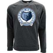 Blue 84 NBA Officially Licensed Tri-Blend Crewneck Sweatshirt - Memphis Grizzlies, Size XL
