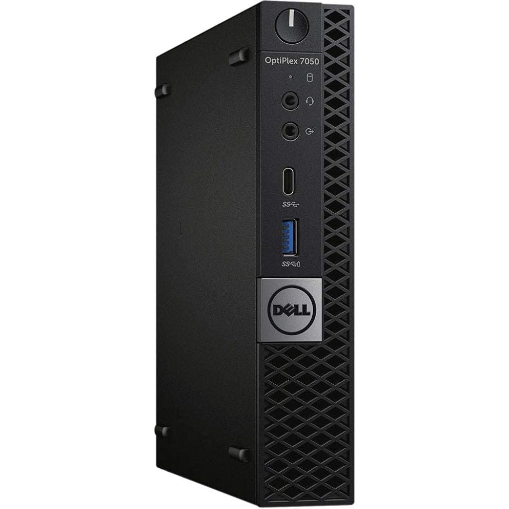 Dell OptiPlex 7050 Micro Form Factor Desktop Computer, Intel Core i7-7700 up to 4.20 GHz, 16GB DDR4 RAM, 512GB Solid State Drive, Windows 11 Pro (Renewed)