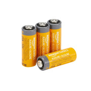 Amazon Basics 4-Pack 23A Alkaline Battery, 12 Volt, Long-Lasting Power, for Key Fobs and Garage Door Openers
