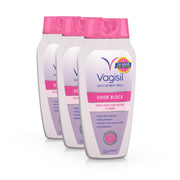 Vagisil Odor Block Daily Intimate Feminine Wash, 12oz - 3 Pack