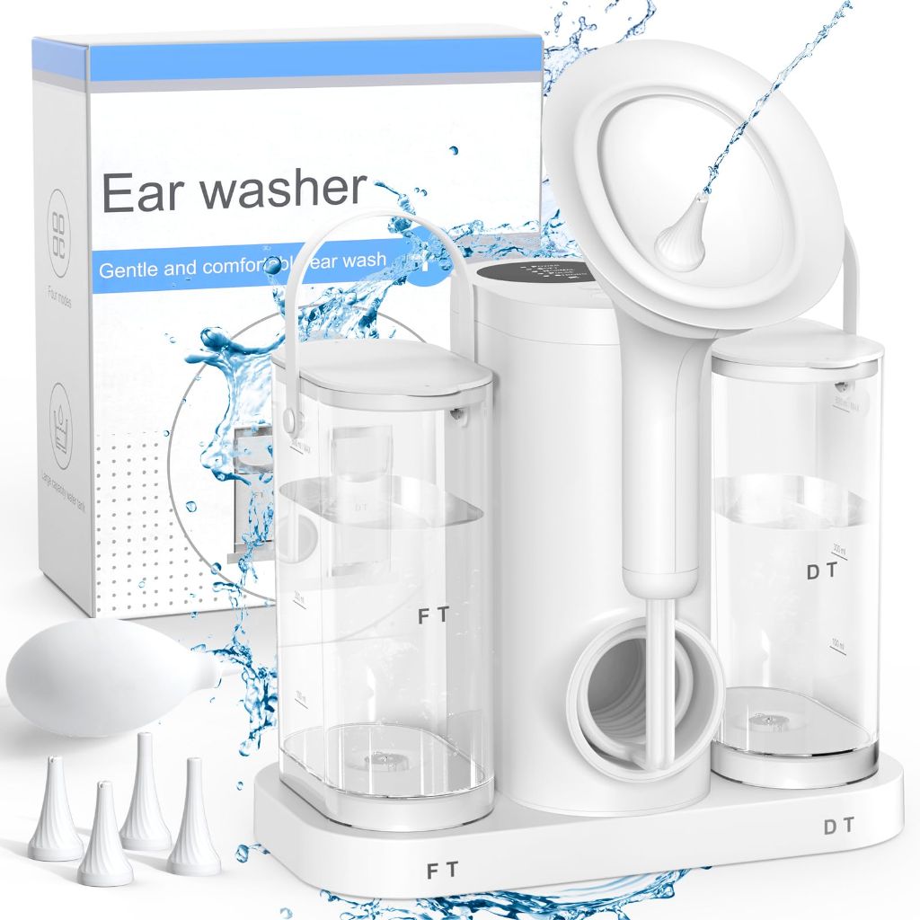 Ear Wax Removal, Professional Electric Ear Cleaner with IPX7