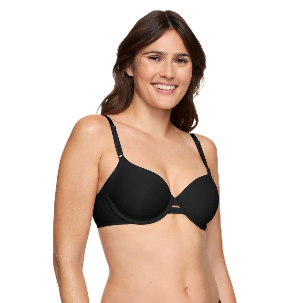 Simply Perfect by Warner's Women's Underarm Smoothing Underwire Bra TA4356 - 36B Black