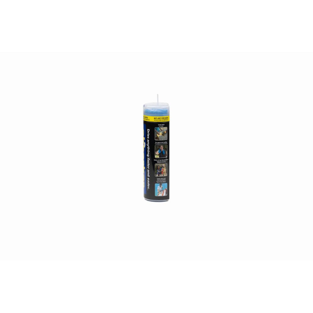 CleanTools the absorber® Large 27-Inch x 17-Inch, Blue - Synthetic Premium Drying Chamois Cloth for Car - Super Absorbent, Scratch-Free and Washable