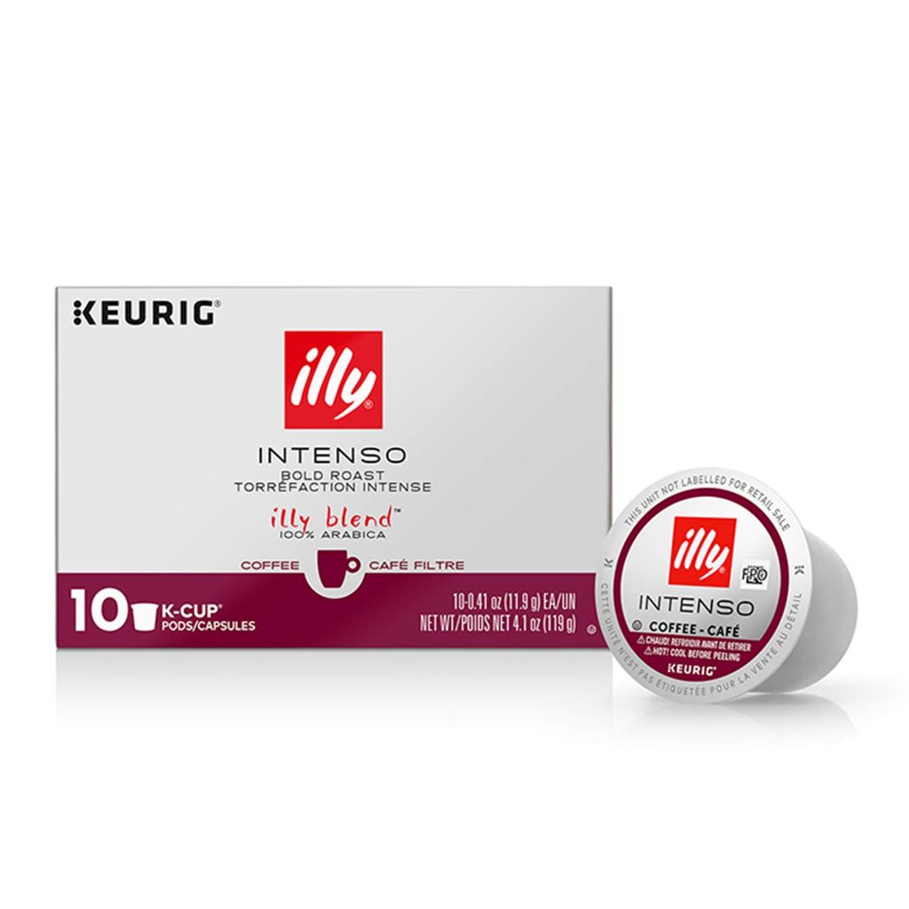 illy Intenso Bold Roast Keurig K-Cup Coffee Pods, 10ct.
