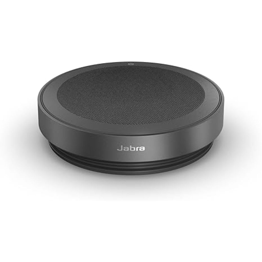 Jabra Speak2 75 (2025 Edition) Wireless Bluetooth Speakerphone - 4 Noise-Cancelling Mics, 65mm Speakers - New Linking Feature - USB-A & USB-C - Works with Zoom and Google Meet - Dark Grey