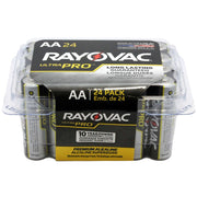 Rayovac Ultra Pro Alkaline AA Batteries, 24 Pack
