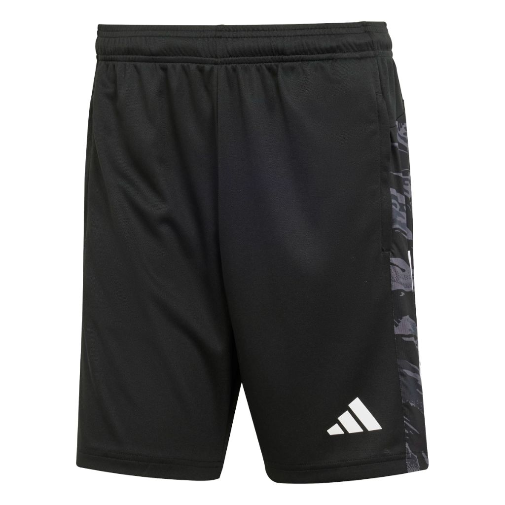 Adidas Men's Train Essentials Sea 3-Stripes Shorts, Black, X-Small/7" Inseam