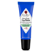 Jack Black Intense Therapy Lip Balm, 0.25-Oz. – Natural Mint & Shea Butter, SPF 25 Sun Protection,