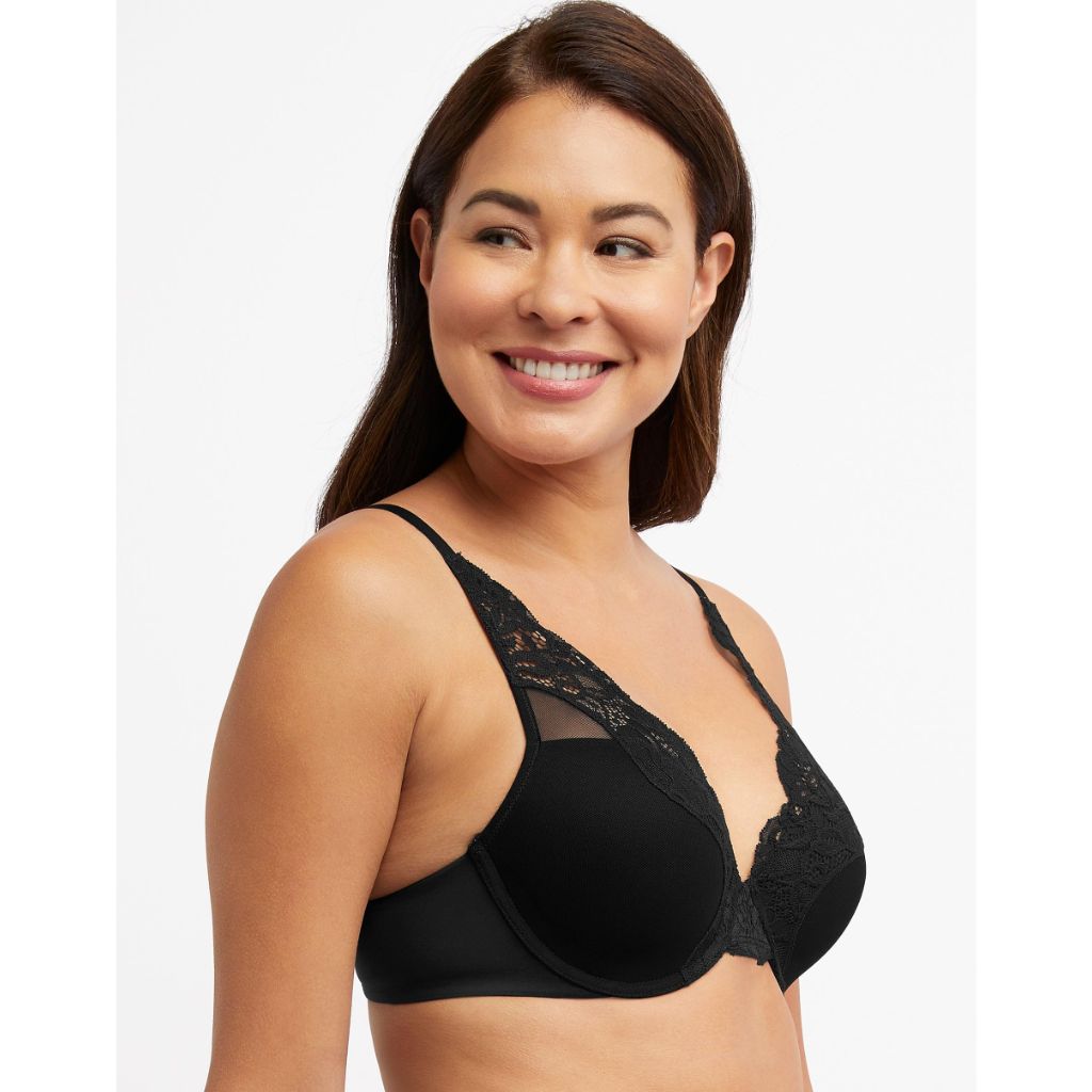 Bali Women's One Smooth U Lace Underwire Bra, 40DD, Evening Blush