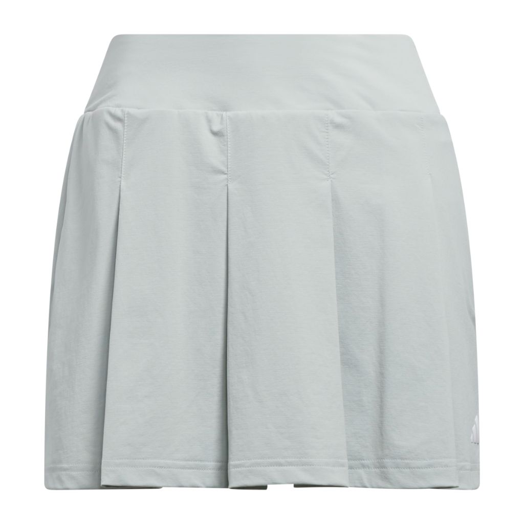 Adidas Women's Ultimate365 Tour TWISTKNIT Pleated Skort, Wonder Silver, Large