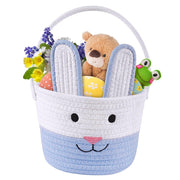 Bunny Baby Easter Basket - White/Blue
