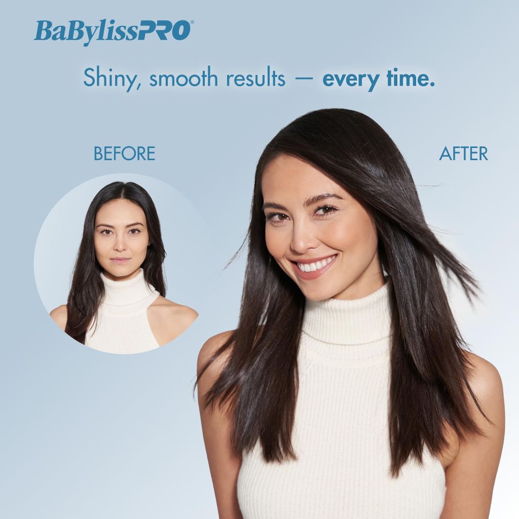 BaBylissPRO Hair Dryer, Nano Titanium Portofino 2000-Watt Blow Dryer, Hair Styling & Appliances | Blue