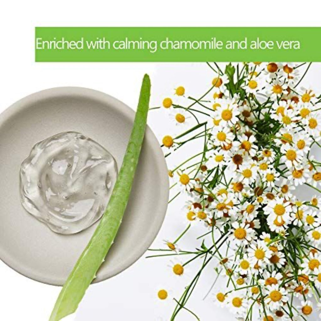 Basis Sensitive Skin Bar Soap - Cleans and Soothes with Chamomile and Aloe Vera  Use as Body Wash or Hand Soap - Pack of 6