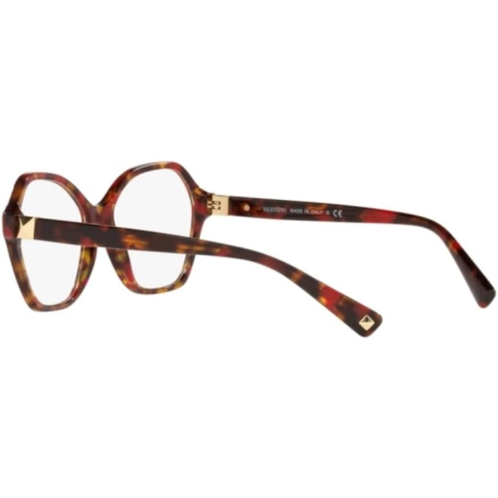 Valentino VA3073-5194 Eyeglass Frames - Red Havana, 55mm