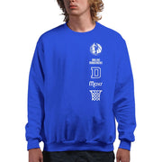Junk Food Adult's NBA Officially Licensed Pullover Fleece Crew Neck Sweatshirt - Dallas Mavericks, Blue (XL)