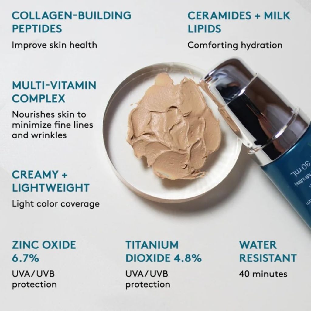 Colorescience Tint du Soleil Whipped Mineral Foundation, SPF 30 - Tan, 1 fl. oz.