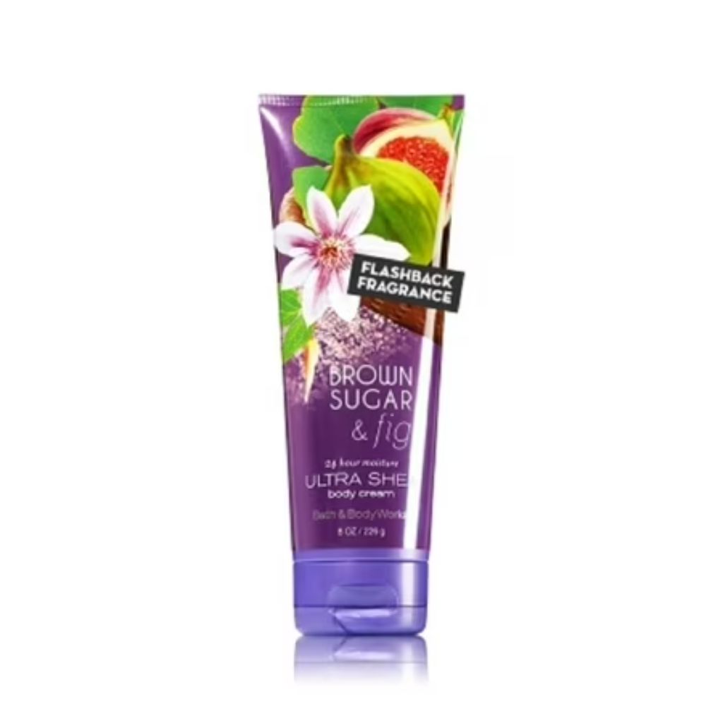 Bath & Body Works Ultra Shea Body Cream in Brown Sugar & Fig (8 oz)