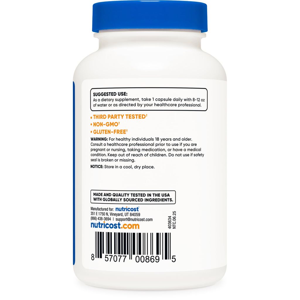 Nutricost Vitamin K2 (MK4) 240 Capsules (100mcg)