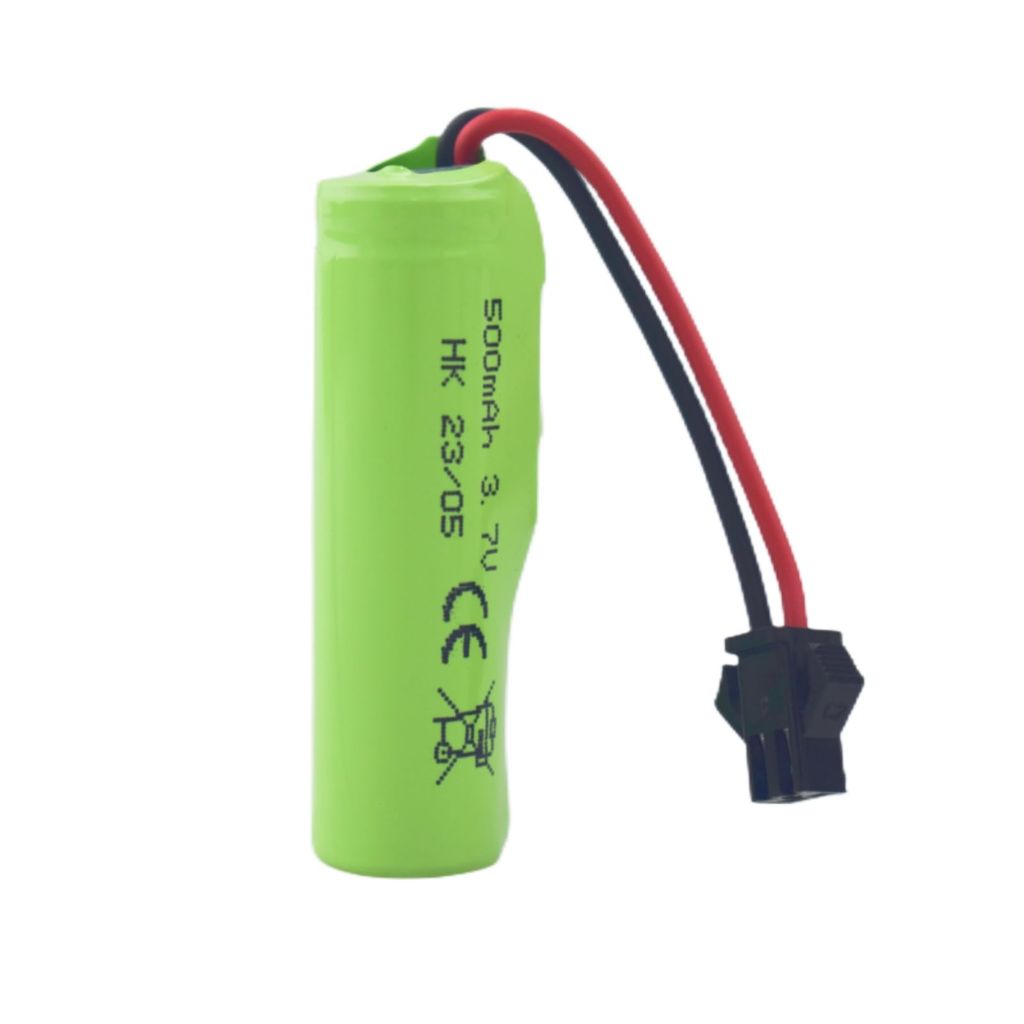 Fytoo 2PCS 3.7V 500mAh Li-ion Battery SM-2P Plug with USB Charging Cable for Double Sided RC Stunt Car Truck RC Car DE35 DE38 DE40 DE50 DE55 TB202 TM141 Toy Car Battery