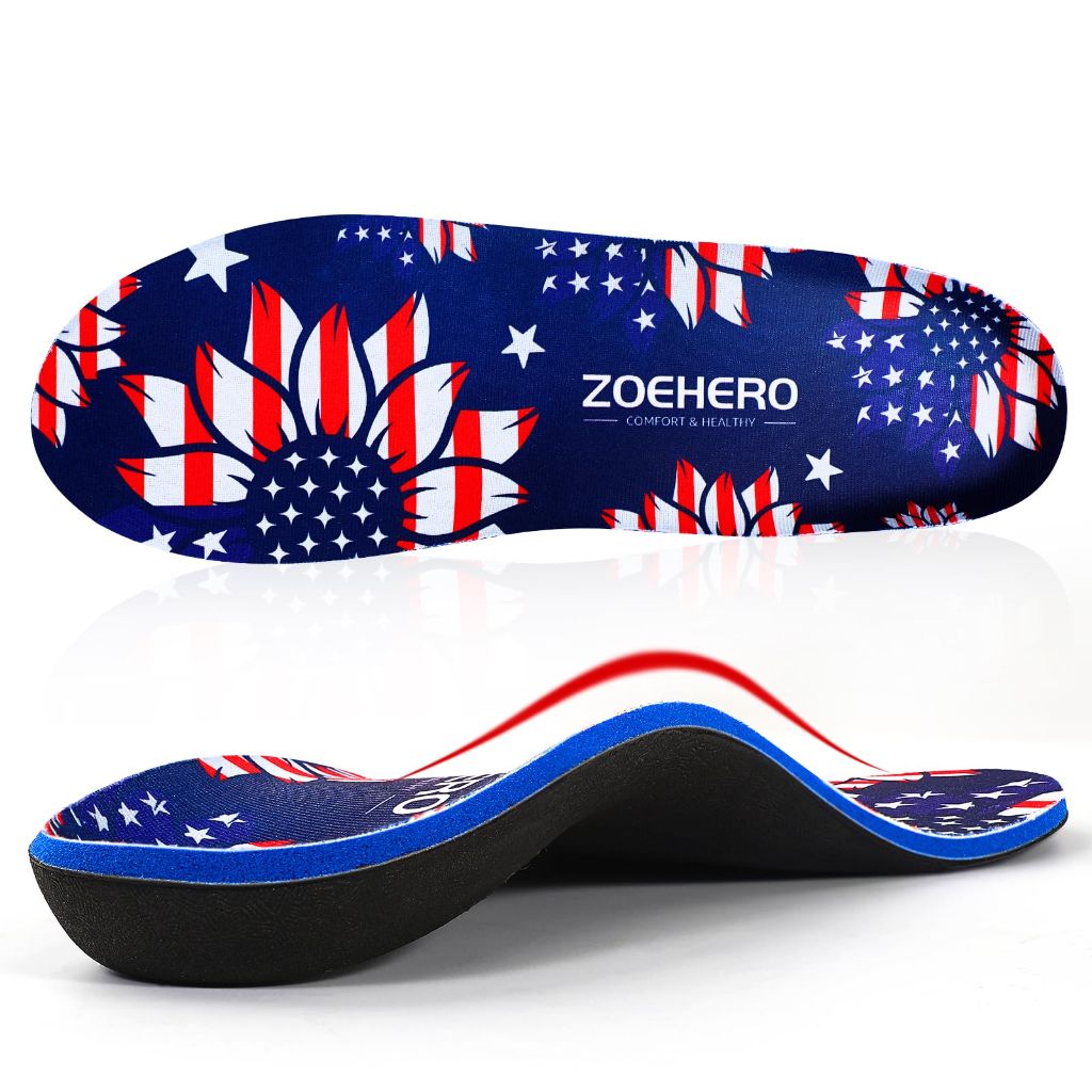 Arch Support Inserts, All-Day Comfort | 10 Sizes