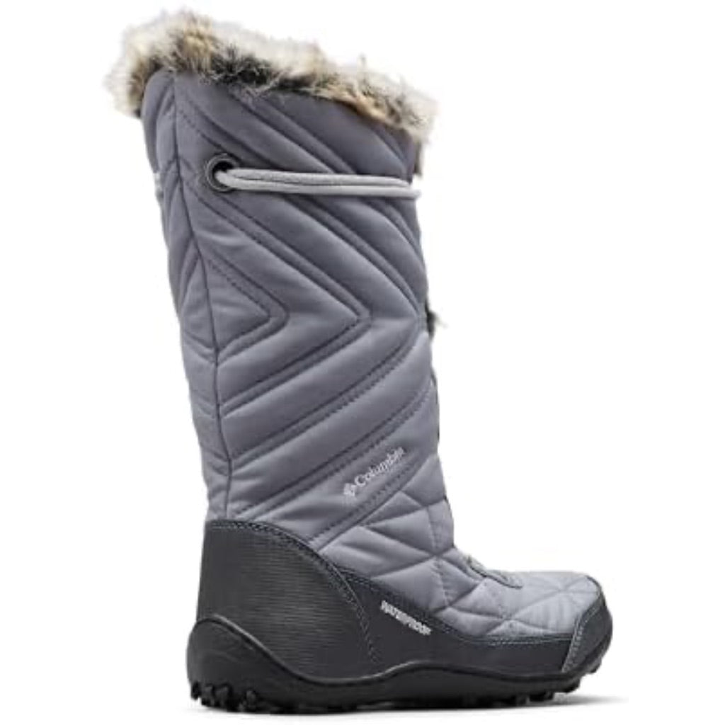 Columbia Women's Minx Mid III Snow Boots, Titanium Gray Steel/Gray Ice, Size 8