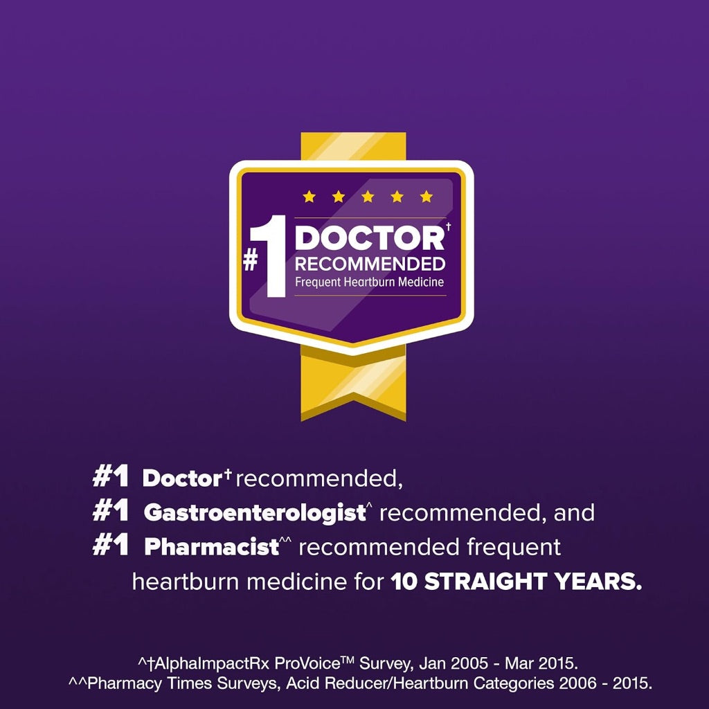 Prilosec OTC Frequent Heartburn Medicine and Acid Reducer Tablets 42 Count - Omeprazole -