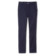 French Toast Girls Adaptive Straight Leg Stretch Twill Pant, Navy, 6