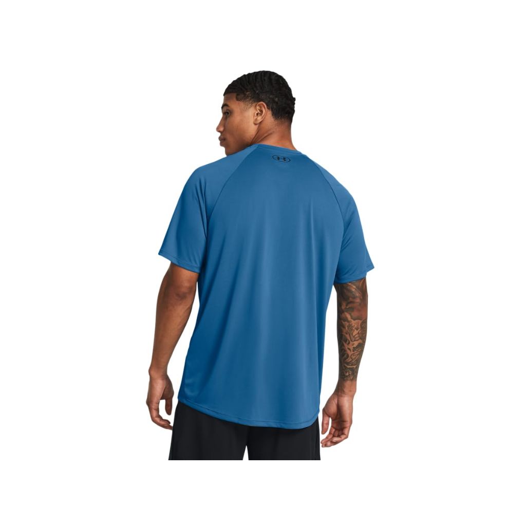 Under Armour Men's Tech 2.0 Short-Sleeve T-Shirt - Photon Blue/Black, XS