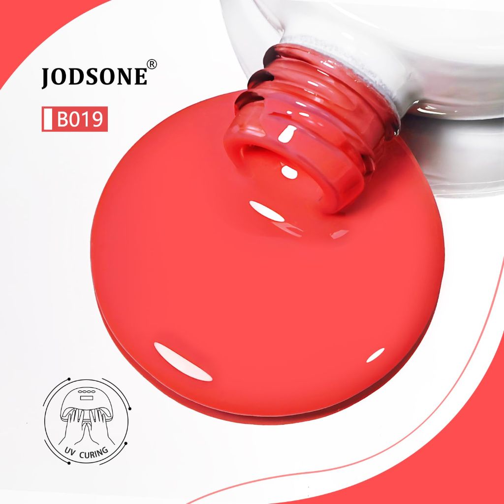 JODSONE Coral Pink Gel Nail Polish 16.5ml