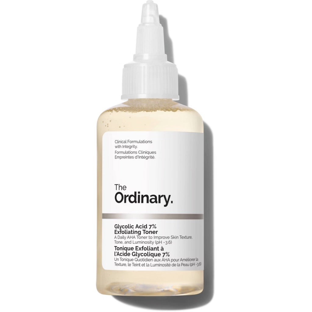 The Ordinary Glycolic Acid 7% Exfoliating, Brightening, and Smoothing Daily Toner - 3.4 fl. oz.