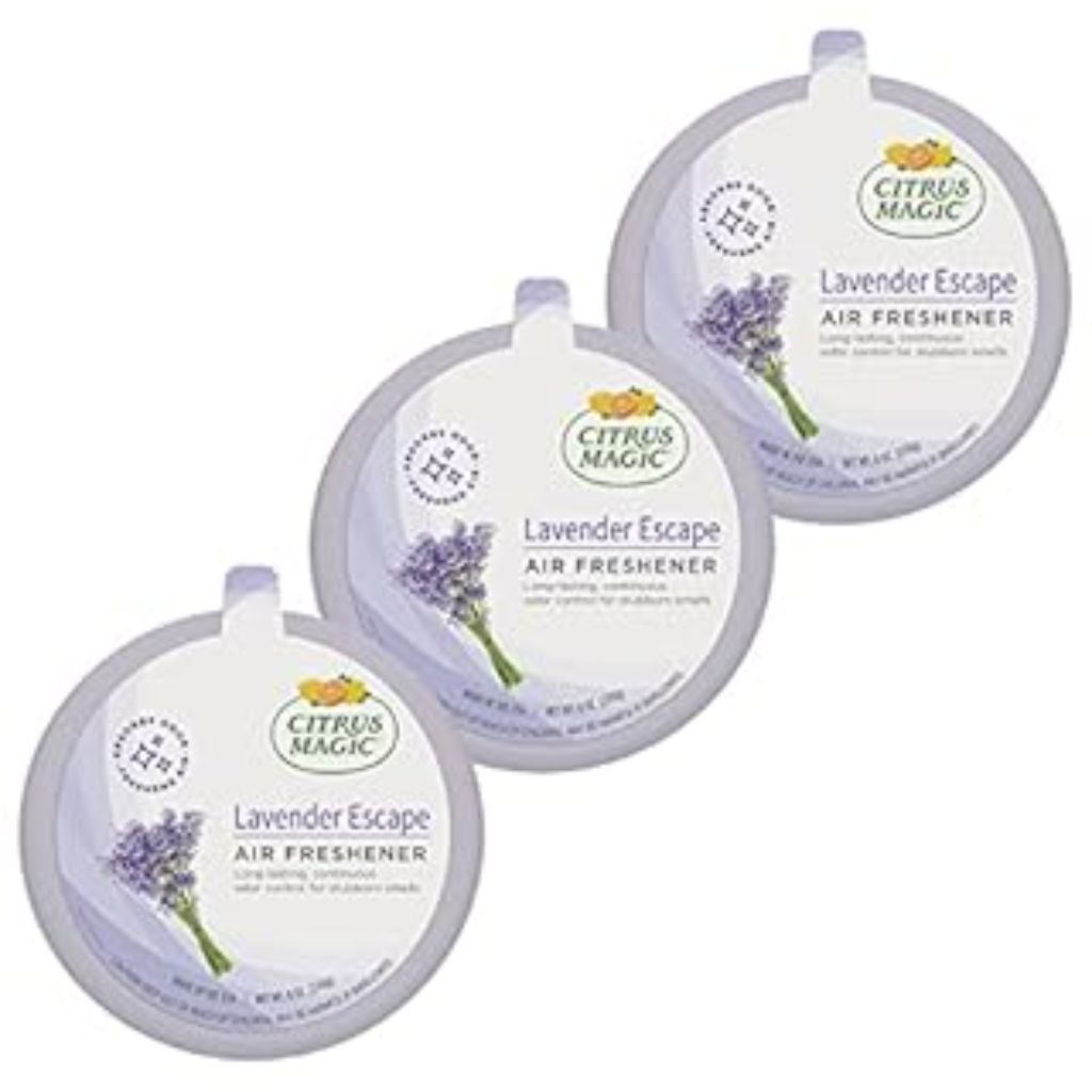 Citrus Magic Odor Absorbing Solid Air Freshener - Lavender Escape, 8oz (3 Pack)