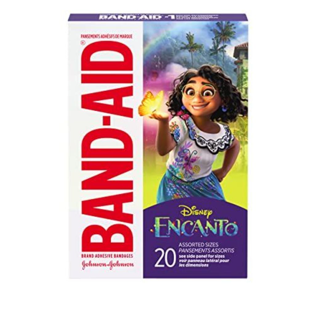 Band-Aid Brand Adhesive Bandages, Disney Encanto, Assorted Sizes, 20 Ct | CVS