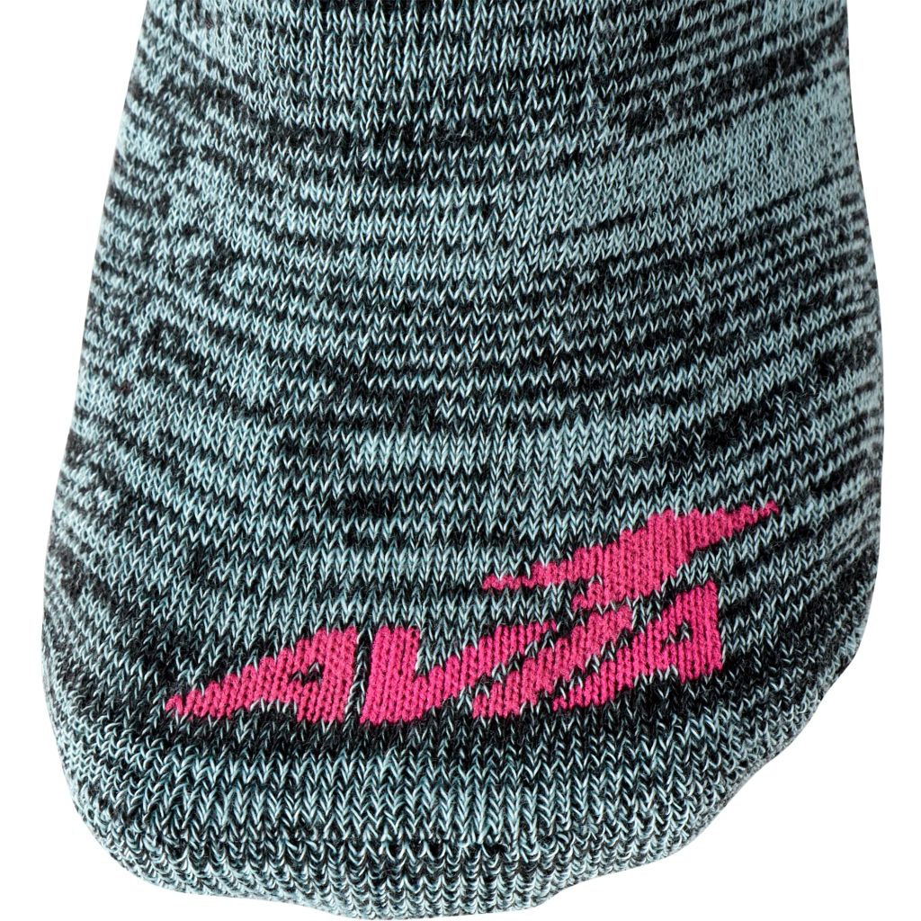 Avia Girls' Socks - 10 Pack Athletic Low Cut No Show, Size Large, Turquoise Multi