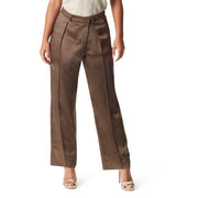 Sam Edelman Sportswear Women's Devyn High Rise Wide Leg Trouser - Chocolate Chip, Size 2