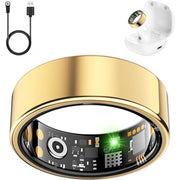 Delcast Smart Ring Wearable Fitness Tracker with Sleep Tracking Heart Rate
