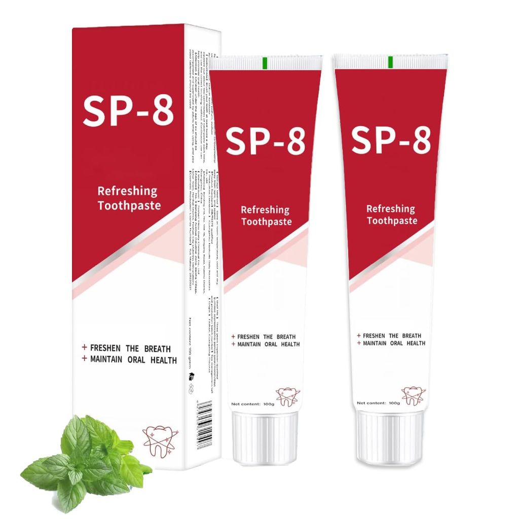 2Pcs Sp-8 Probiotics Whitening Toothpaste, Fresh Breath Fresh Mint Flavor