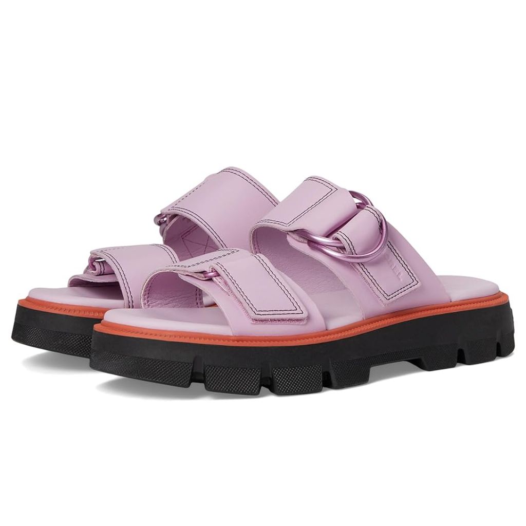 Sorel REIN CB Women's Slide Sandal - Aura/Black, Size 10