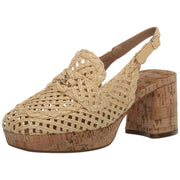 Aerosoles Women's Santiago Raffia Heeled Loafer, Natural Raffia - size 10M