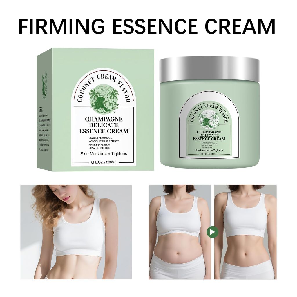 EAEVDJ Champagne Lift and Tighten Body Cream (Coconut) 8 fl oz