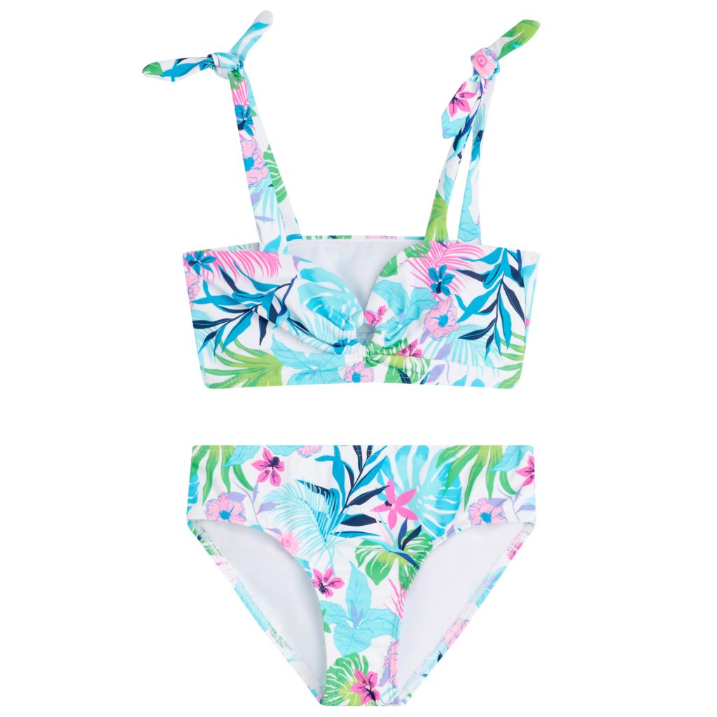 SZ 6, Kanu Surf -Girl's Nellie Sweetheart Bikini | White