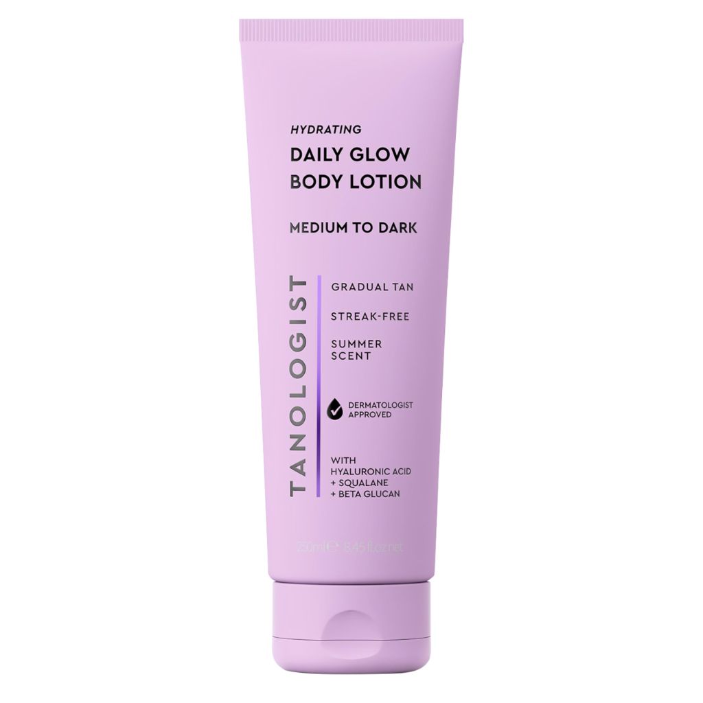 Tanologist Hydrating Daily Glow Body Lotion- Medium/Dark, 8.45 fl oz