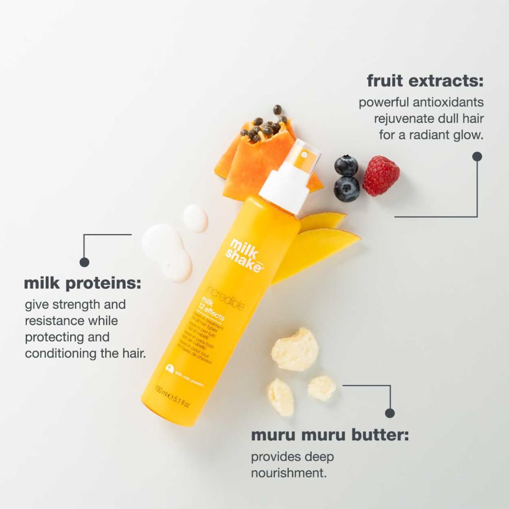 Milk_shake Incredible Milk - Leave-In Hair Treatment for All Hair Types | 5.1 fl oz (150 ml)