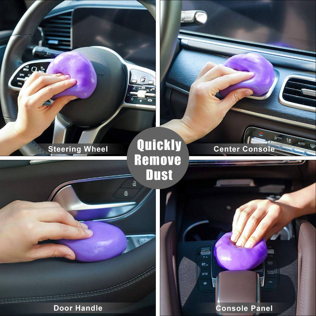 TICARVE Cleaning Gel for Car Detailing, Purple