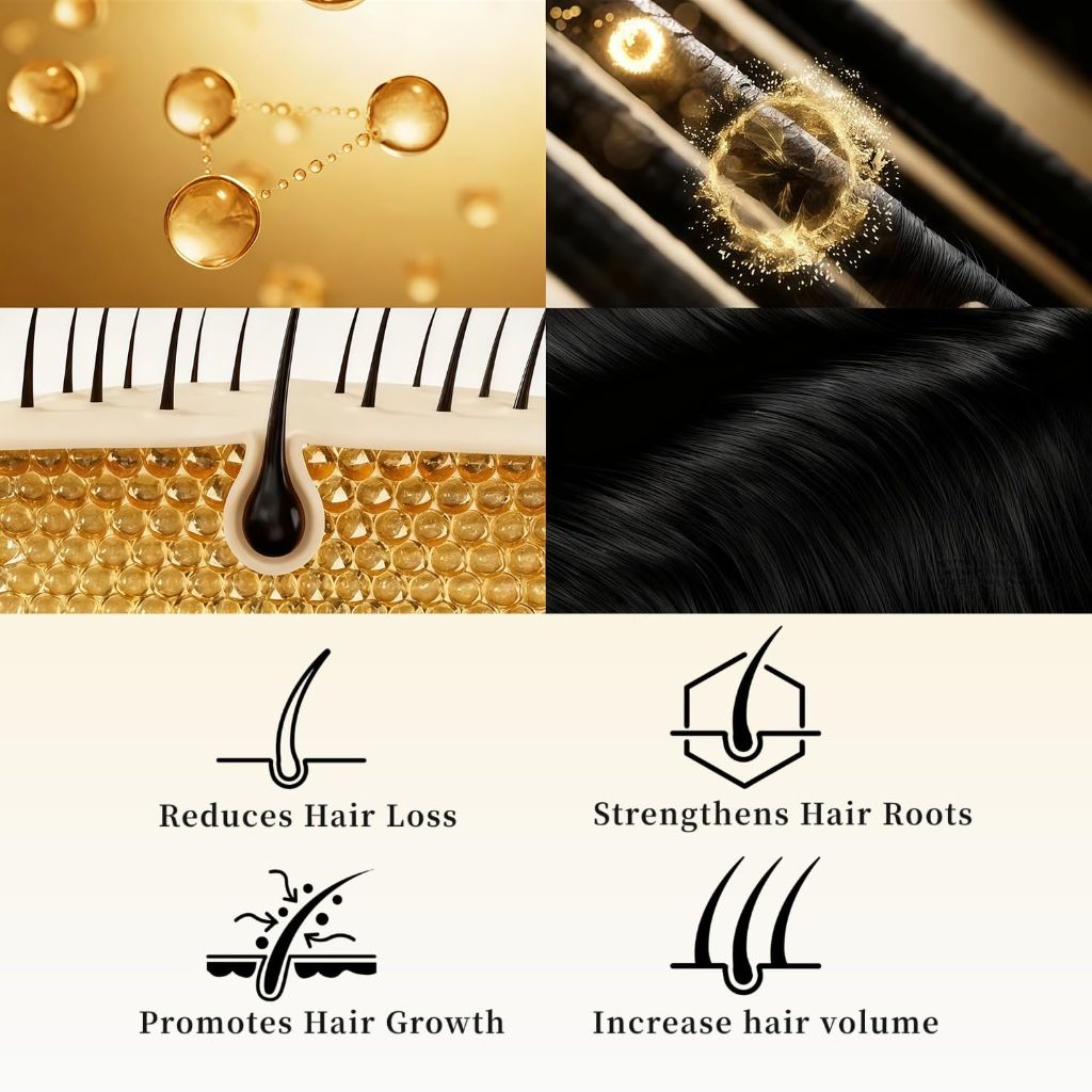 Root Activator Shampoo for Men and Women, 10.1 fl oz/ 300 ml