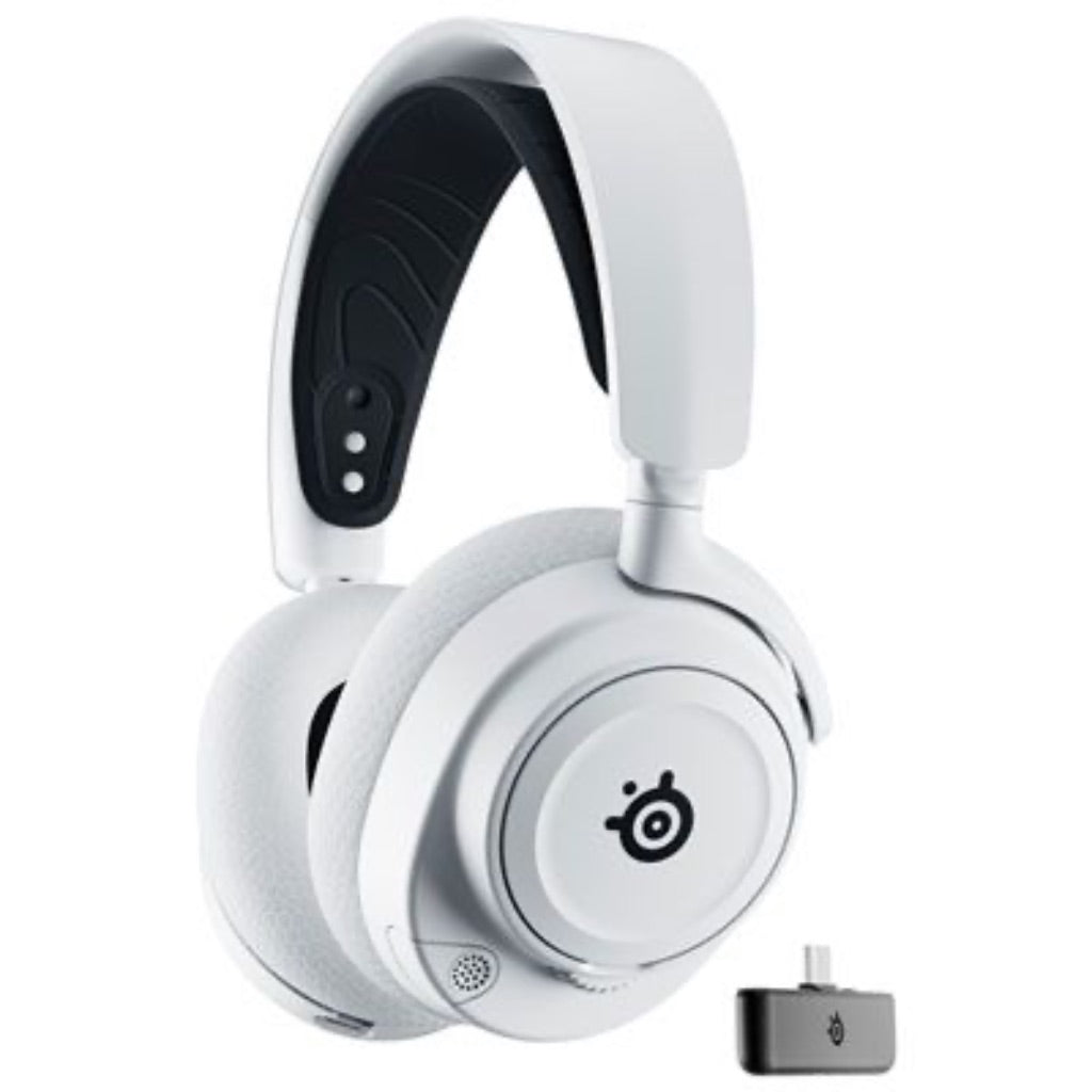 SteelSeries Arctis Nova 7X Multi-Platform Premium Wireless Gaming Headset - White