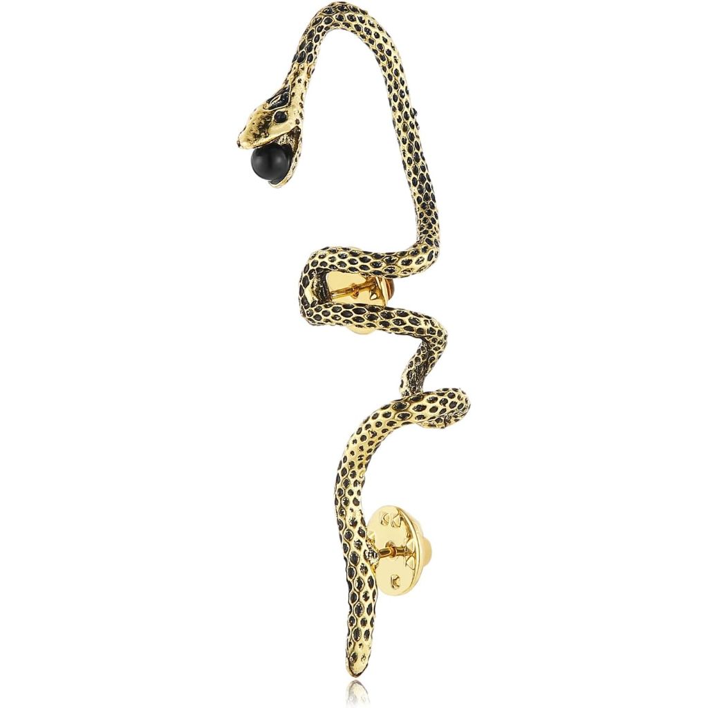 HZMAN Gothic Snake Brooches for Men