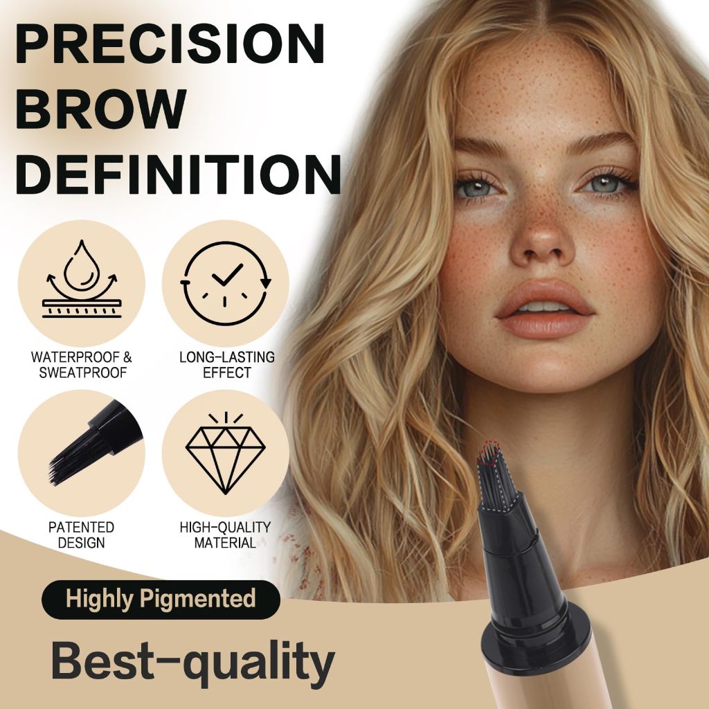 UCANBE Wild Natural Liquid Brow Pen - (Soft Black)