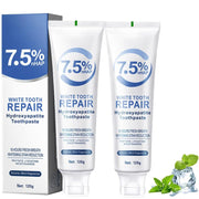 2Pcs Hydroxyapatite Toothpastes, Hydroxyapatite Toothpastes for Enamel Protection and Tooth Strengthening, Gentle Mint,  4.23oz