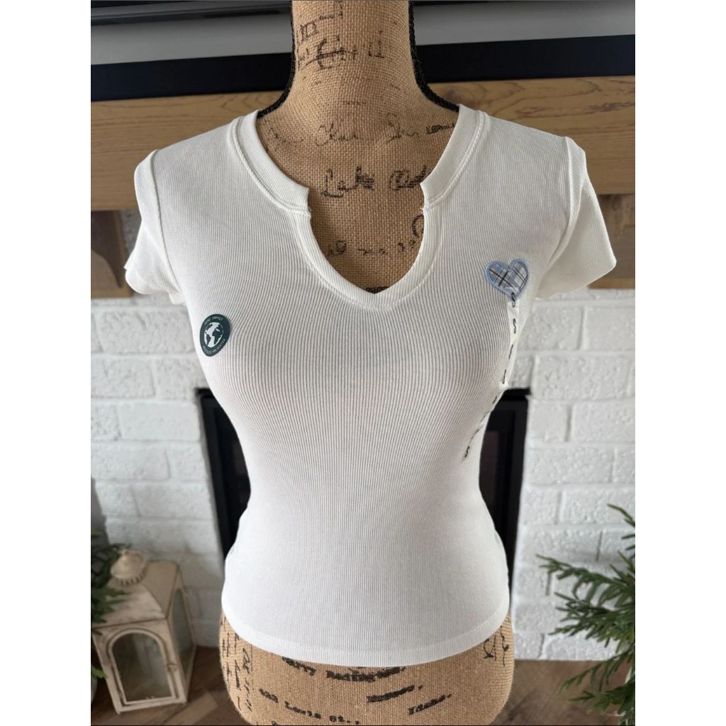 Aéropostale Women's Casual, Cream, Small
