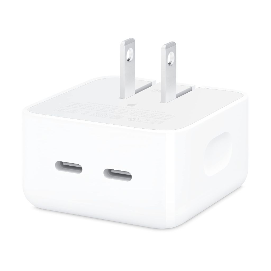 Apple 35W Dual USB-C Port Compact Power Adapter